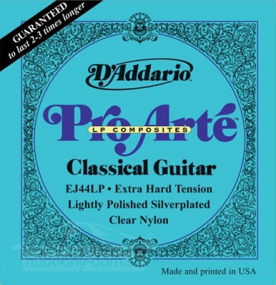 D'Addario EJ 44 LP - nylonové struny na klasickou kytaru