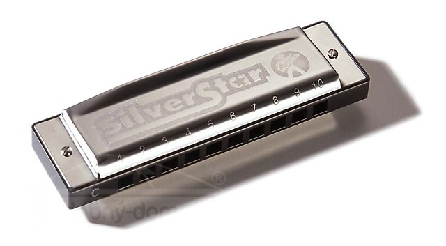 Hohner Silver Star C - foukací harmonika