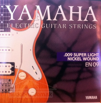 Yamaha EN 09 - kovové struny pro elektrickou kytaru (super light) 9/42