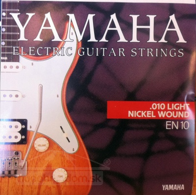 Yamaha EN 10 - kovové struny pro elektrickou kytaru (light) 10/46