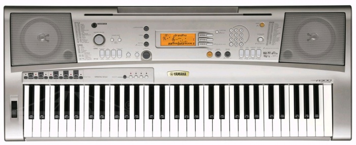 Yamaha PSR A300 - orientálne klávesy