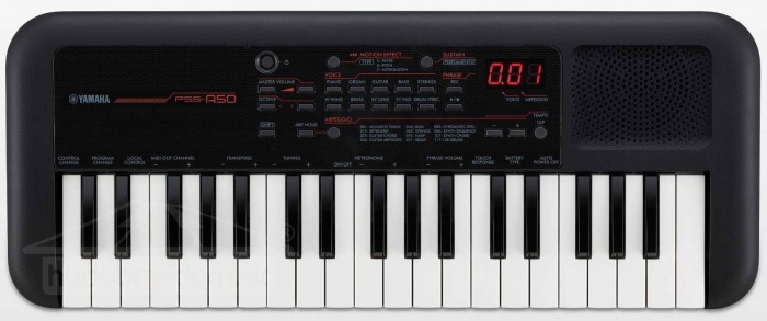 Yamaha PSS A50 - klávesy s dynamikou
