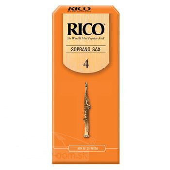 Plátek Rico pro sopránový saxofon - tvrdost 4