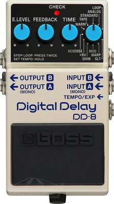 Boss DD-8 - kytarový efekt delay
