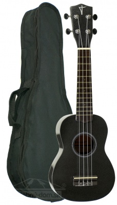 Truwer UK 200 21 BK - sopránové ukulele