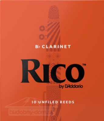 Plátek Rico pro klarinet – tvrdost 3,5