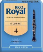 Plátek Rico Royal Es klarinet - tvrdost 4