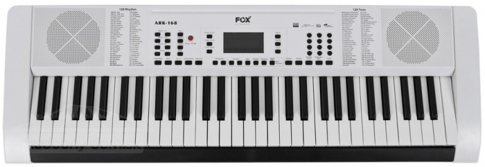 Fox 168 WH - klávesy pro začátečníky