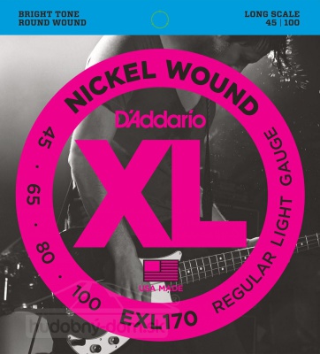 D'Addario EXL 170 - struny na baskytaru