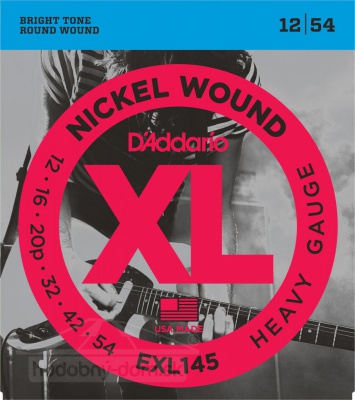 D'Addario EXL 145 12/54 - struny na elektrickou kytaru