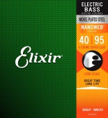 Elixir NanoWeb 40/95 - struny pro elektrickou baskytaru (super light)
