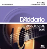 D'Addario EJ 13 - struny na akustickou kytaru 11/52