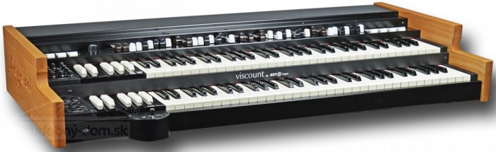 Viscount Legend - digitální dvoumanuálové varhany 