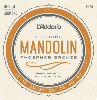 D'Addario EJ 74 - struny na mandolinu