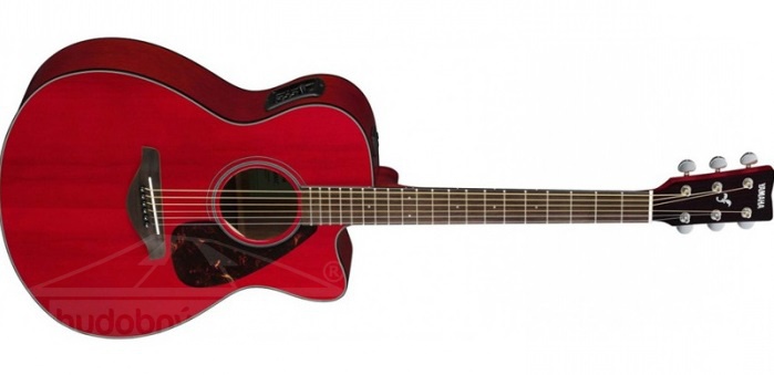 Yamaha FSX 800C RRII - westernová kytara červená