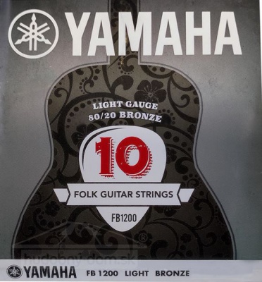 Yamaha FB 1200 - struny pro 12-strunnou akustickou kytaru 10/49