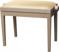 DISCACCIATI 105R/YAMASH/80M white ash/béžový semiš - nastavitelná stolička