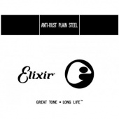 Elixir struna e 13" hladká ocel - kovová struna pro akustickou kytaru