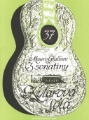 Edice kytara 37 - Giuliani Mauro - Tři sonatiny