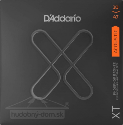 DADDARIO XTAPB1047 - struny na akustickou kytaru PhBr 10/47