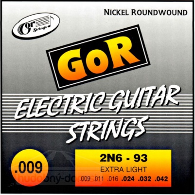 GOR 2N 693 - struny na elektrickou kytaru 09/42