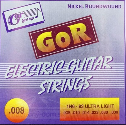 GOR 1N6 93 - struny na elektrickou kytaru 08/38