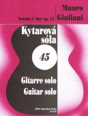 Edice kytara 45 - M. Giuliani - Sonata C Dur