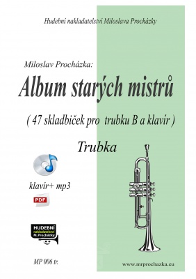 Album starých mistrů pro trubku a klavír - Procházka