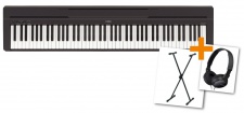 Yamaha P45 SET 2 - přenosné piano + sluchátka Sony + stojan X