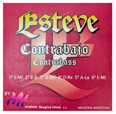 Esteve struny na klasickou kontrabasovou kytaru
