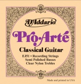 D'Addario EJ 51 Pro Arté - nylonové struny pro klasickou kytaru (recording strings)