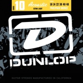 Dunlop DAP 1048 PhBr - kovové struny pro akustickou kytaru (extra light) 10/48