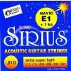 Gor Sirius S 350 sada - kovové struny pro akustickou kytaru (extra super light) 10/43