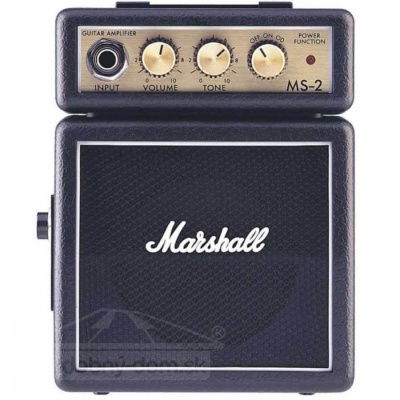 Marshall MS-2 - tranzistorové kytarové mikrokombo